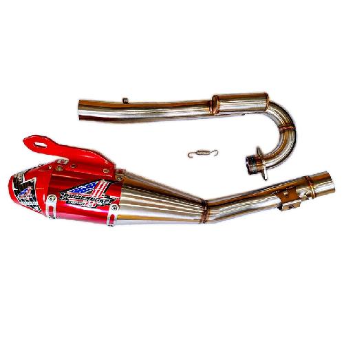 TUBO DE ESCAPE CORE 4 ROJO