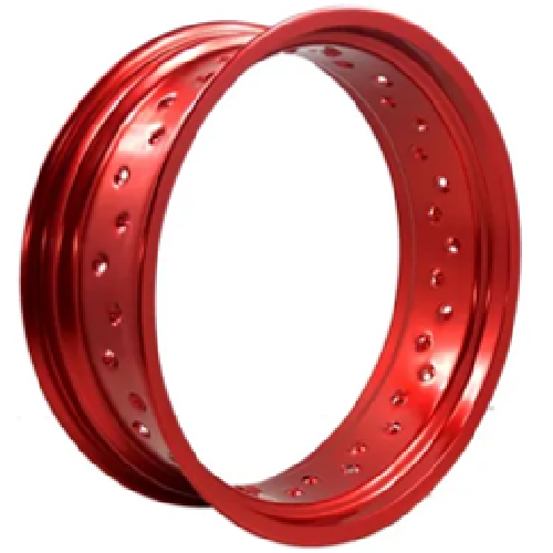 ARO SOLO ALUMINIO 3.50 PARA MOTARD ROJO