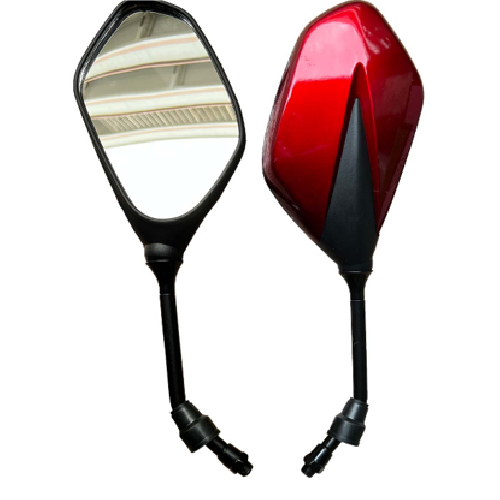 ESPEJO BICOLOR ROJO