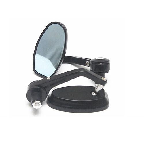 ESPEJO TIMON CAFE RACER  NEGRO
