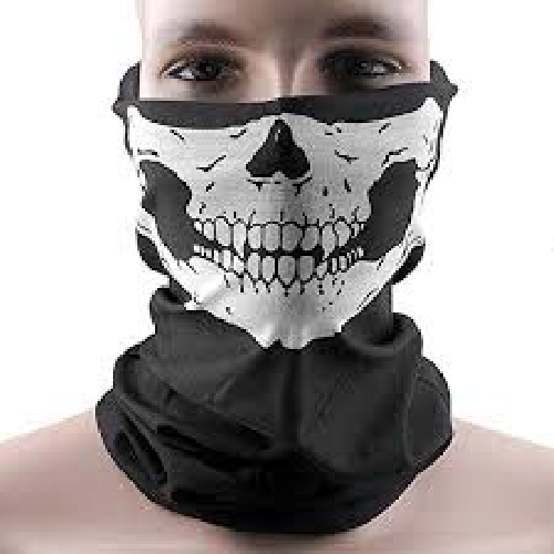 BANDANAS MULTIUSO DOCENA CALAVERA
