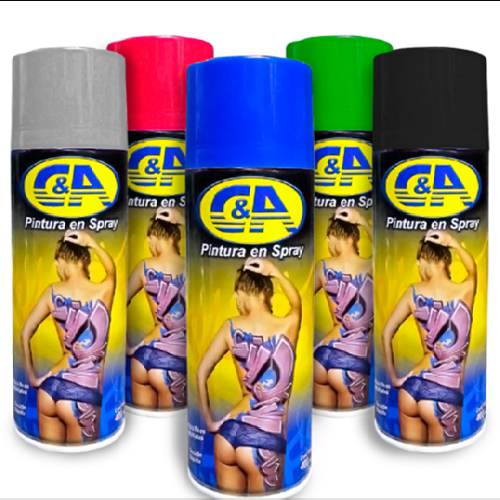PINTURA SPRAY C&A COLORES UNIDAD