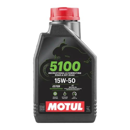 ACEITE MOTUL 5100 15W50 SEMISINTETICO