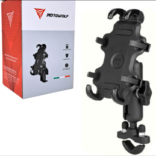 PORTA CELULAR MOTOWOLF 8 BRAZOS C/CARGADOR TIMON