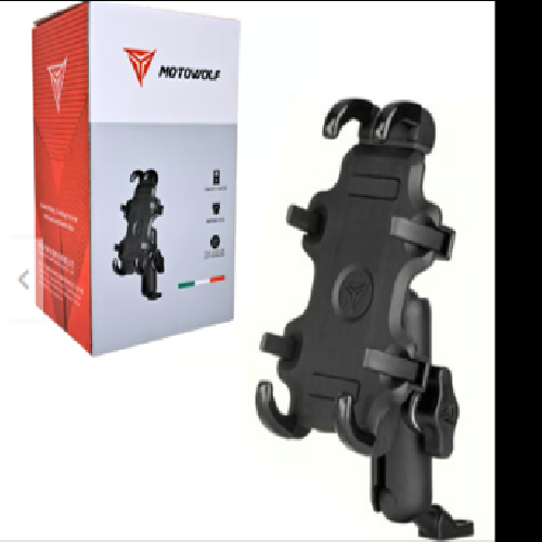 PORTA CELULAR MOTOWOLF 8 BRAZOS C/CARGADOR ESPEJO
