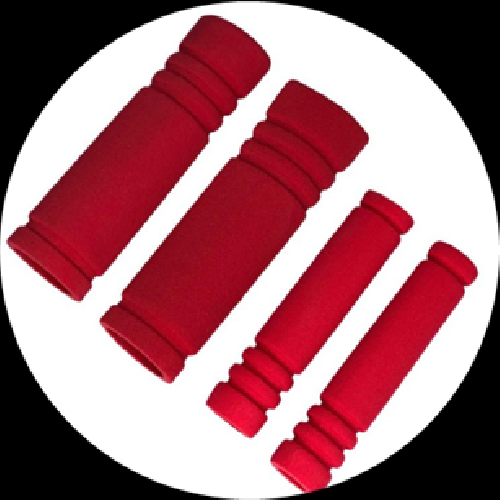 ESPONJA DE MANIGUETA MOD2 ROJO PAR