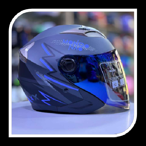 CASCO OPEN FACE FG+7 AZUL