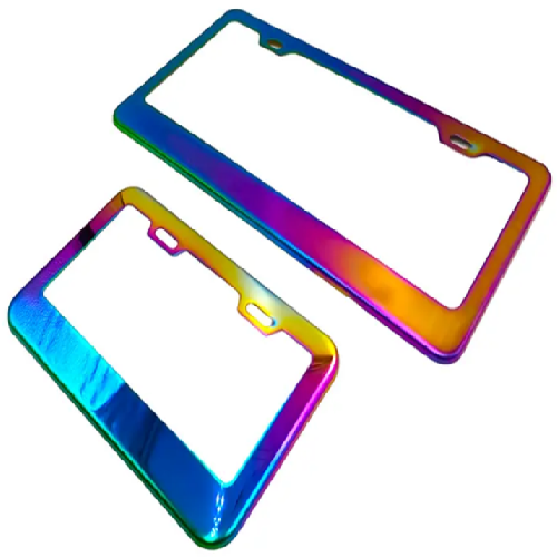 PORTA PLACA METALICO TORNASOL