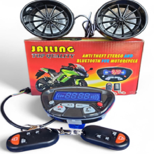 RADIO ALARMA PARA MOTO CON PANTALLA