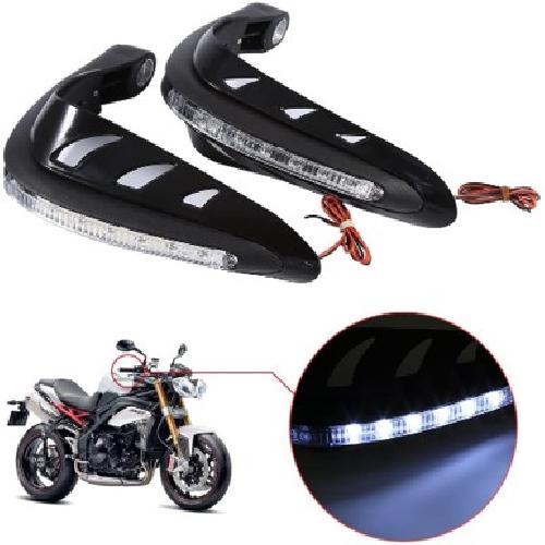 PROTECTOR DE MANIJAS ALUMINIO CARBON NEGRO