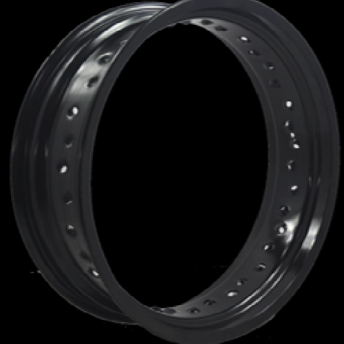 ARO SOLO ALUMINIO 3.50 PARA MOTARD NEGRO