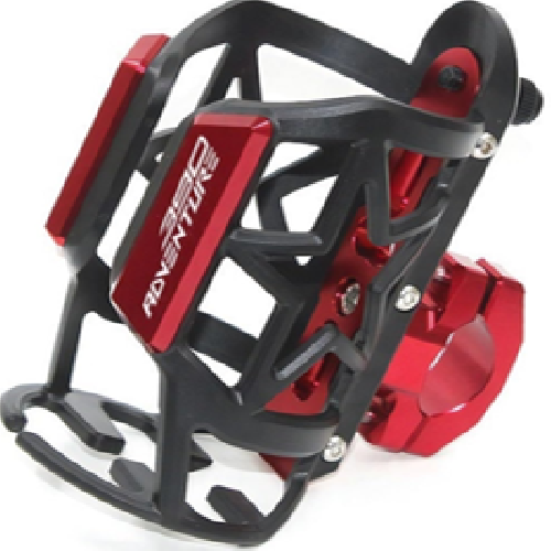 PORTA BOTELLA UNIVERSAL ROJO